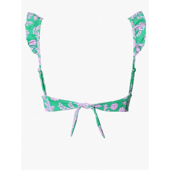 NEW XIRENA caprisyn kapri bikini top in green - Picture 2 of 3